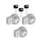 Meroni UFO+ (3) Lock Kit Keyed-alike with (3) reversible keys 8086H3332B - alternate 1